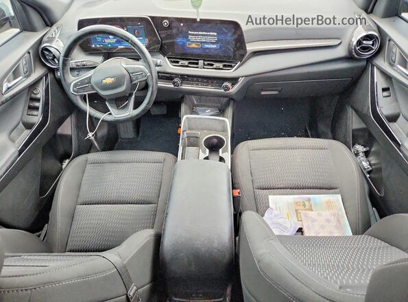 3GNAXHEG1SL261817 2025 CHEVROLET EQUINOX Green Dashboard view