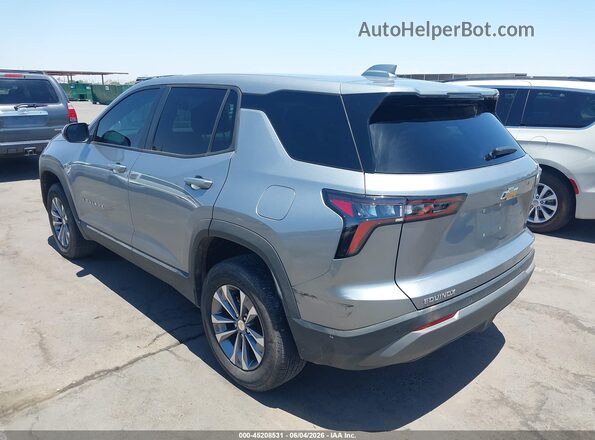 3GNAXHEG1SL271828 2025 CHEVROLET EQUINOX Silver Tył lewy