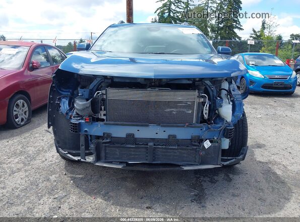 3GNAXHEG1SL284207 2025 CHEVROLET EQUINOX Blue Front view