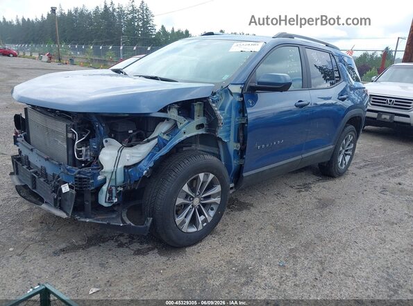 3GNAXHEG1SL284207 2025 CHEVROLET EQUINOX Blue Front left