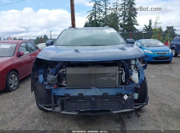 3GNAXHEG1SL284207 2025 CHEVROLET EQUINOX Blue Rear interior view