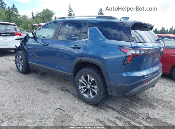 3GNAXHEG1SL284207 2025 CHEVROLET EQUINOX Blue Rear left