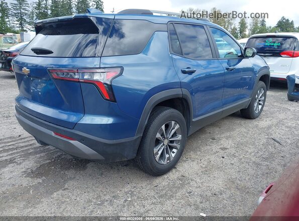 3GNAXHEG1SL284207 2025 CHEVROLET EQUINOX Blue Rear right