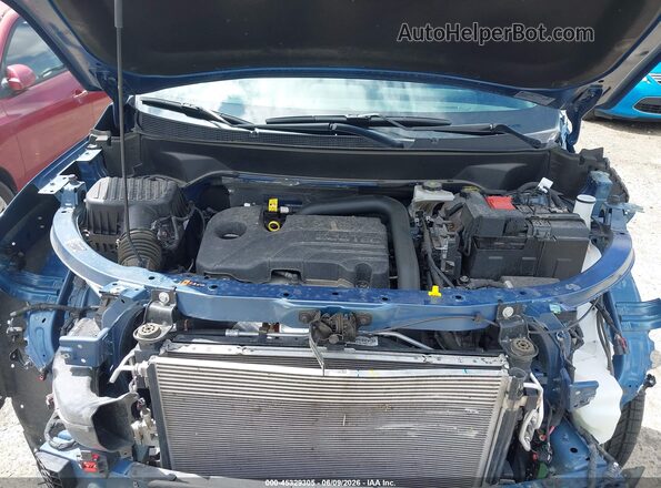 3GNAXHEG1SL284207 2025 CHEVROLET EQUINOX Blue Rear view