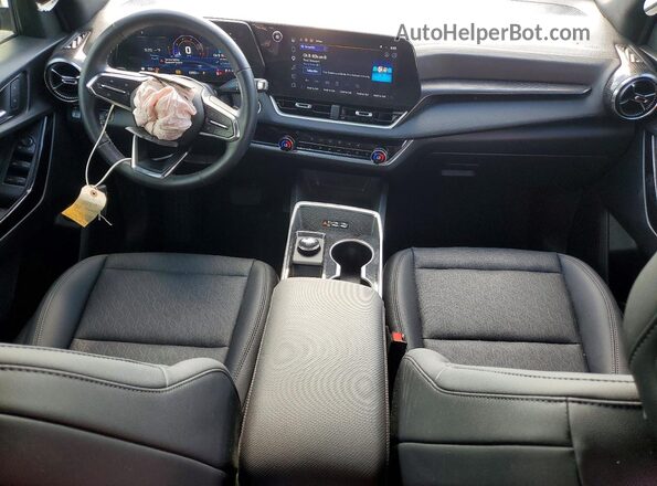 3GNAXHEG1TL176381 2026 CHEVROLET EQUINOX Black Dashboard view