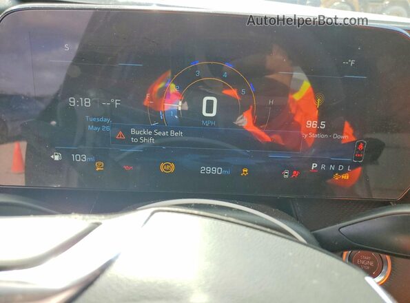 3GNAXHEG1TL176381 2026 CHEVROLET EQUINOX Black Instrument cluster view