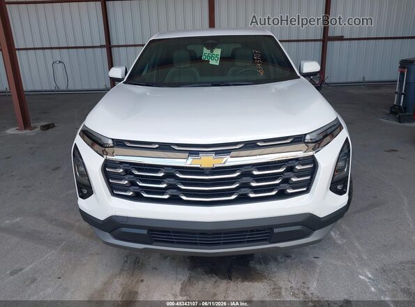 3GNAXHEG1TL408705 2026 CHEVROLET EQUINOX Белый Вид спереди