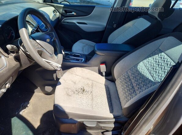 3GNAXHEG2PL173172 2023 CHEVROLET EQUINOX Серый Вид салона спереди