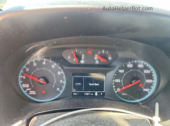 3GNAXHEG2PL173172 2023 CHEVROLET EQUINOX Серый Вид щитка приборов
