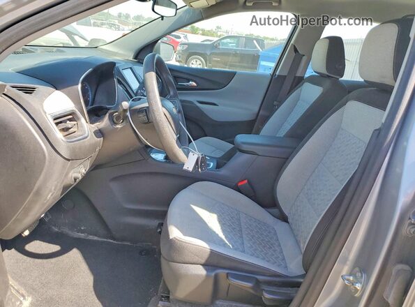 3GNAXHEG2PL177996 2023 CHEVROLET EQUINOX Серебряный Вид салона спереди