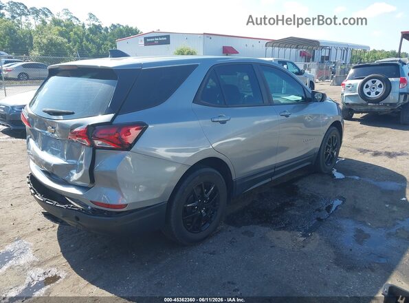 3GNAXHEG2PL186102 2023 CHEVROLET EQUINOX Silver Задня права чверть