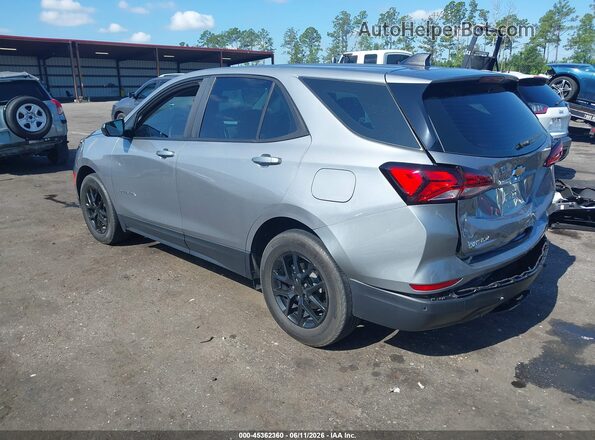 3GNAXHEG2PL186102 2023 CHEVROLET EQUINOX Silver Задня ліва чверть
