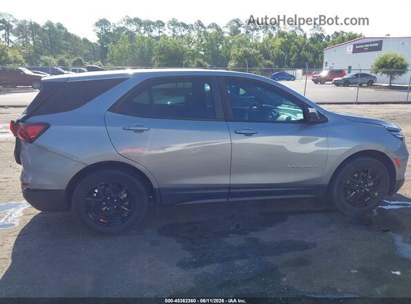 3GNAXHEG2PL186102 2023 CHEVROLET EQUINOX Silver Вид задньої частини салону