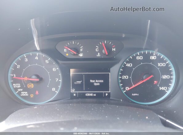 3GNAXHEG2PL186102 2023 CHEVROLET EQUINOX Silver Вид задніх сидінь