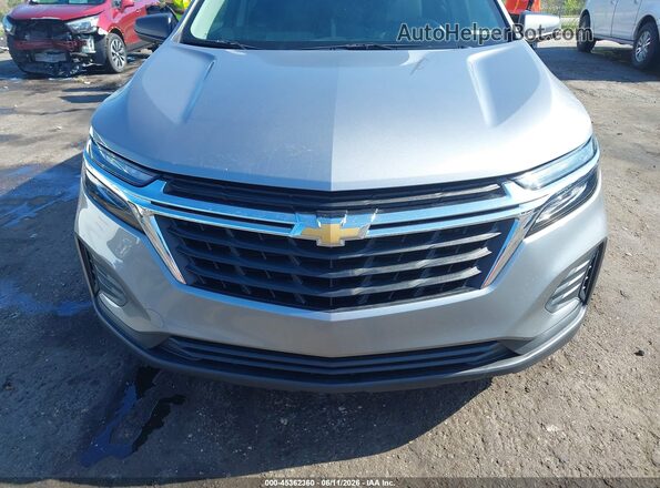 3GNAXHEG2PL186102 2023 CHEVROLET EQUINOX Silver Вид щитка приладів