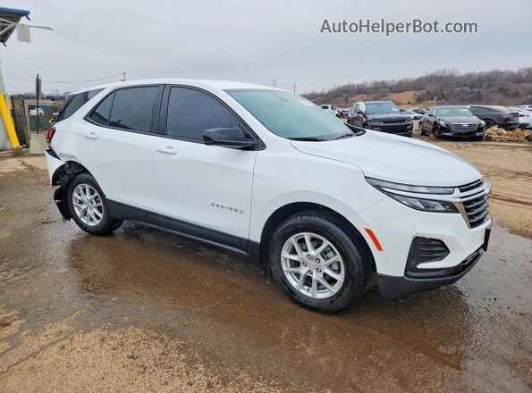 3GNAXHEG2PL204615 2023 CHEVROLET EQUINOX White Przód prawy
