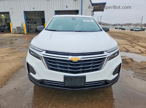 3GNAXHEG2PL204615 2023 CHEVROLET EQUINOX White Widok z przodu