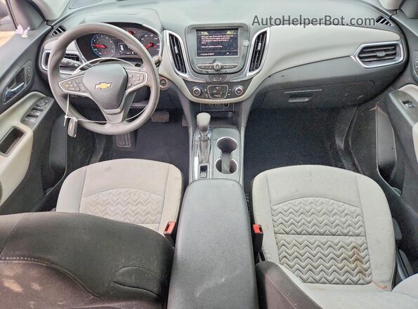 3GNAXHEG2PL204615 2023 CHEVROLET EQUINOX White Widok deski rozdzielczej