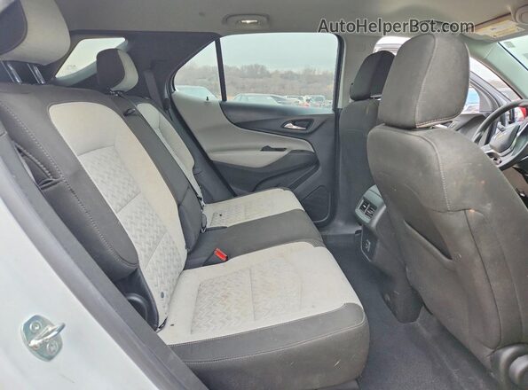 3GNAXHEG2PL204615 2023 CHEVROLET EQUINOX White Widok wnętrza z tyłu