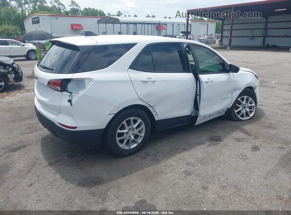 3GNAXHEG2PL224587 2023 CHEVROLET EQUINOX White Задня права чверть