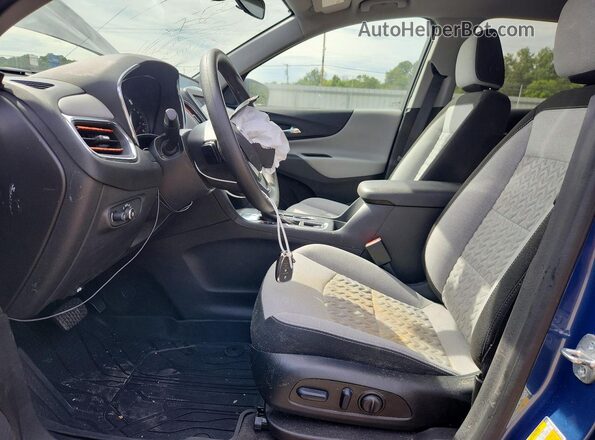3GNAXHEG2RL147982 2024 CHEVROLET EQUINOX Blue Вид салону спереду