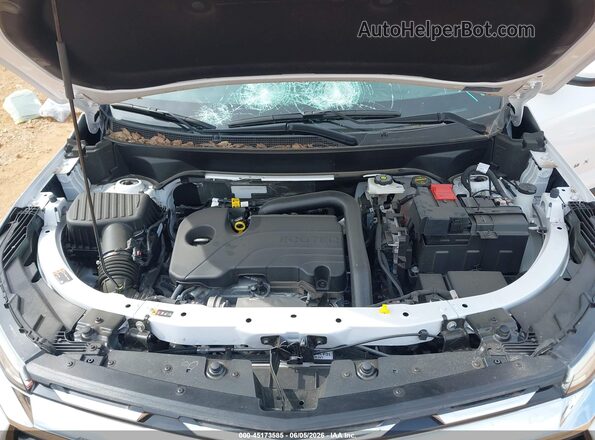 3GNAXHEG2SL200122 2025 CHEVROLET EQUINOX White Вид ззаду