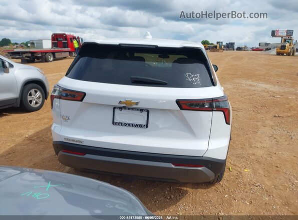 3GNAXHEG2SL200122 2025 CHEVROLET EQUINOX White 