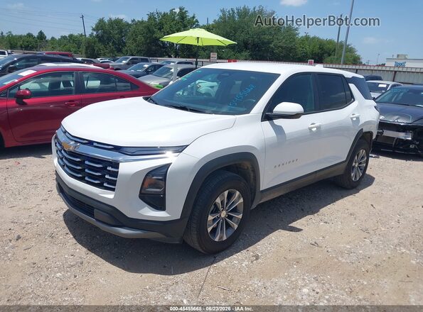 3GNAXHEG2SL323953 2025 CHEVROLET EQUINOX White Front left