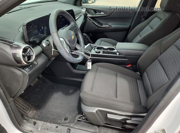 3GNAXHEG2TL331987 2026 CHEVROLET EQUINOX White Вид салону спереду