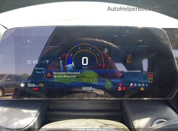 3GNAXHEG2TL349860 2026 CHEVROLET EQUINOX Light Blue Widok tylnych siedzeń