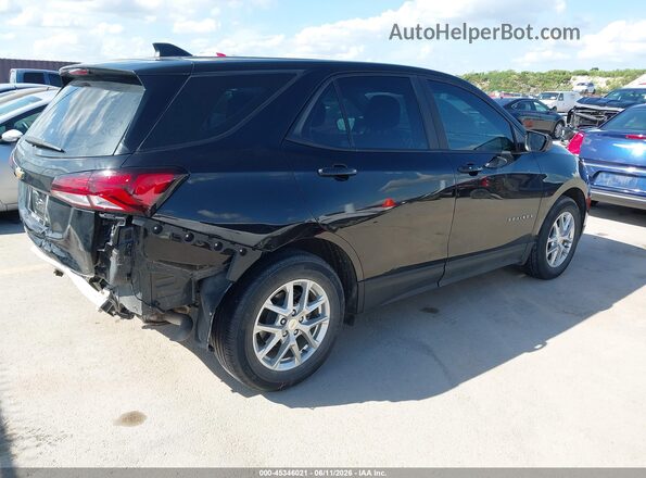 3GNAXHEG3PL142190 2023 CHEVROLET EQUINOX Black Հետևի աջ