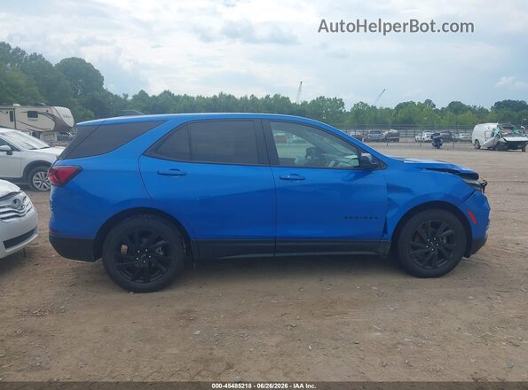 3GNAXHEG3RL234516 2024 CHEVROLET EQUINOX Blue Вид задньої частини салону