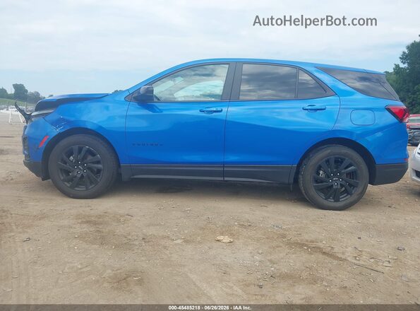 3GNAXHEG3RL234516 2024 CHEVROLET EQUINOX Blue Панорамний вид салону 360°