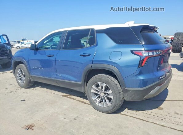 3GNAXHEG3SL106007 2025 CHEVROLET EQUINOX Blue Задня ліва чверть