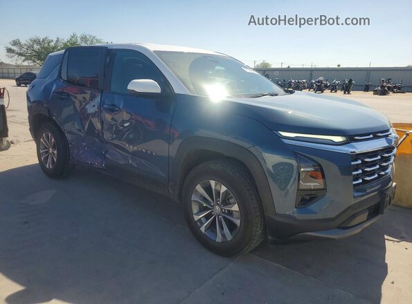 3GNAXHEG3SL106007 2025 CHEVROLET EQUINOX Blue Передня права чверть