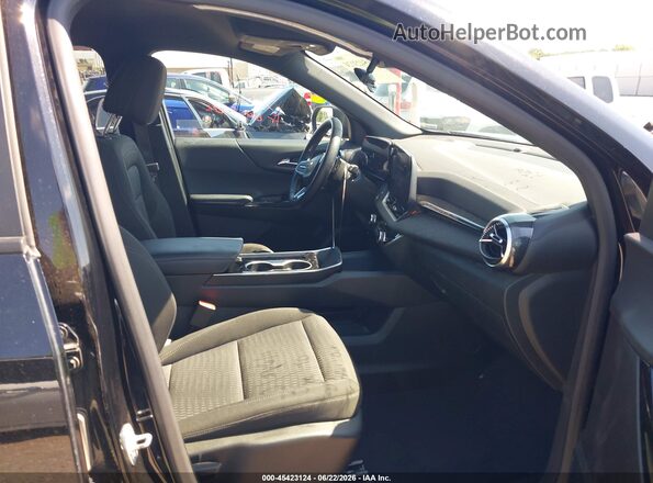 3GNAXHEG3SL172007 2025 CHEVROLET EQUINOX Black Widok wnętrza z przodu