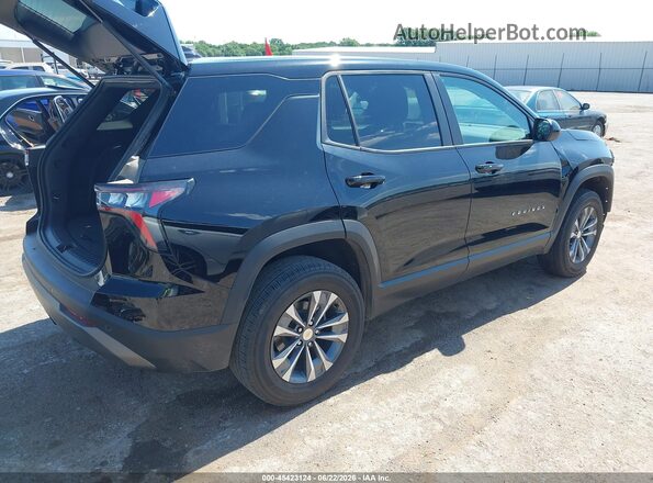 3GNAXHEG3SL172007 2025 CHEVROLET EQUINOX Black Tył prawy