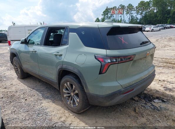 3GNAXHEG3SL244467 2025 CHEVROLET EQUINOX Green Trasero izquierdo