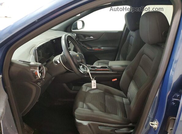 3GNAXHEG3SL307163 2025 CHEVROLET EQUINOX Blue Front interior view