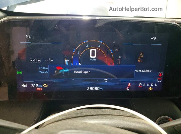 3GNAXHEG3SL307163 2025 CHEVROLET EQUINOX Blue Instrument cluster view