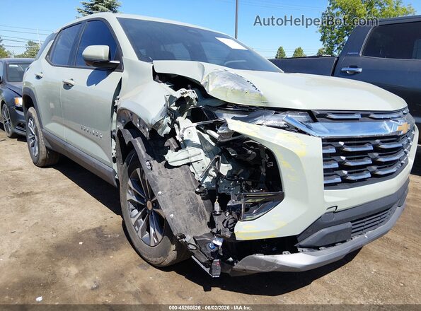 3GNAXHEG3TL385153 2026 CHEVROLET EQUINOX Green Դիմացի տեսք