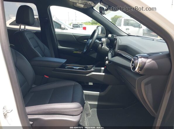3GNAXHEG4SL215771 2025 CHEVROLET EQUINOX White Вид салону спереду