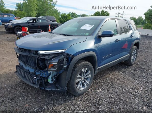 3GNAXHEG5SL168038 2025 CHEVROLET EQUINOX Blue Առջևի ձախ երեք քառորդ տեսարան