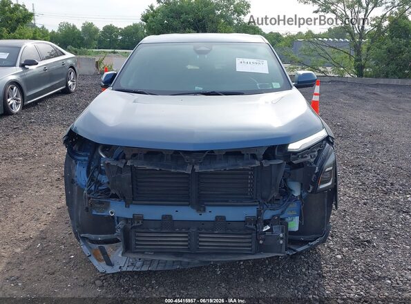 3GNAXHEG5SL168038 2025 CHEVROLET EQUINOX Blue Սարքավորումների վահանակի տեսք