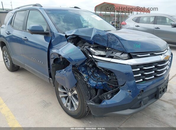 3GNAXHEG5SL173286 2025 CHEVROLET EQUINOX Blue Front view