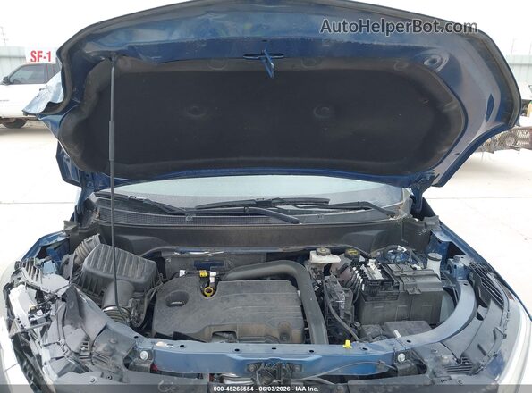 3GNAXHEG5SL173286 2025 CHEVROLET EQUINOX Blue Rear view