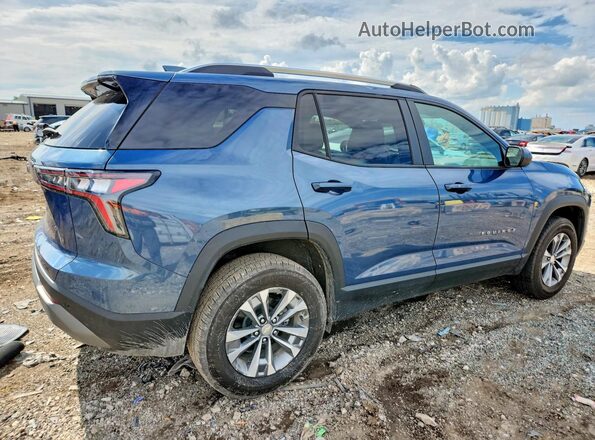 3GNAXHEG5SL258631 2025 CHEVROLET EQUINOX Blue უკანა მარჯვენა