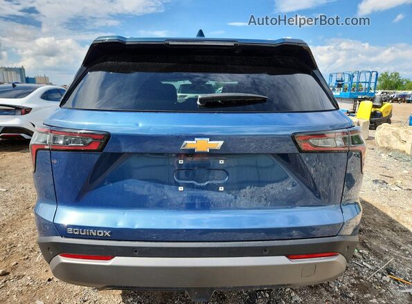 3GNAXHEG5SL258631 2025 CHEVROLET EQUINOX Blue უკანა ხედი