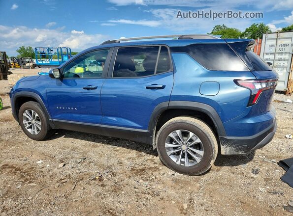 3GNAXHEG5SL258631 2025 CHEVROLET EQUINOX Blue უკანა მარცხენა