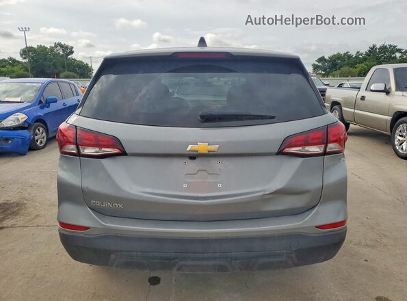 3GNAXHEG6RL340328 2024 CHEVROLET EQUINOX Gray Вид ззаду